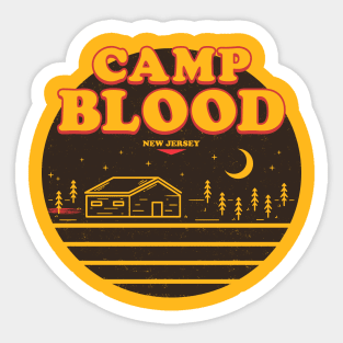 Camp Blood Sticker